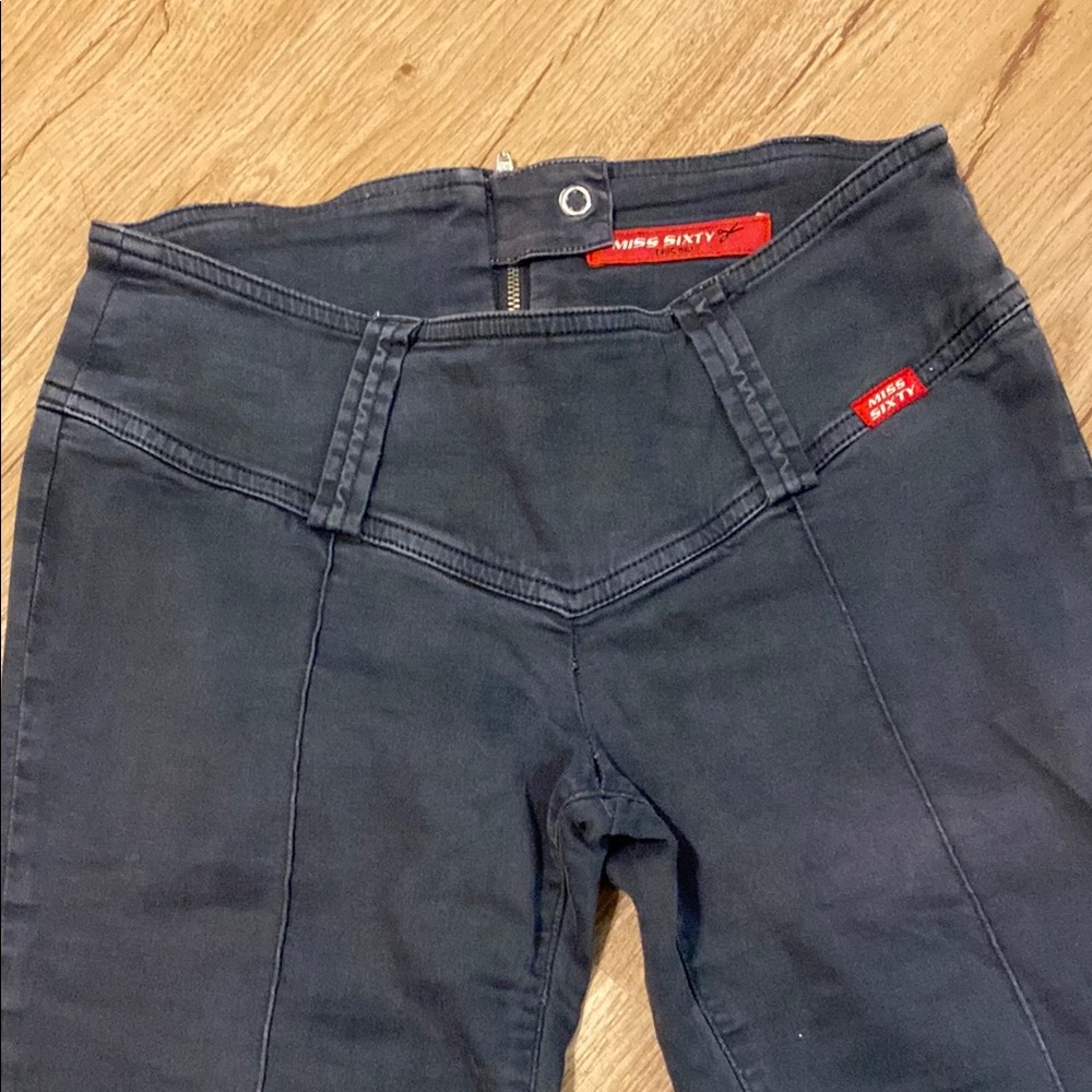 Miss Sixty High Rise Black Jeans